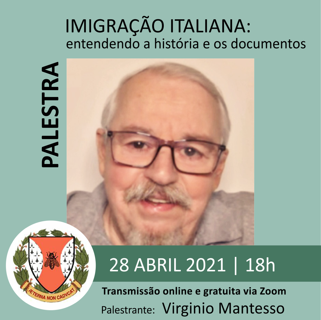 Imigração Italiana Entendendo A História E Os Documentos Por Virginio Mantesso Colégio 9382