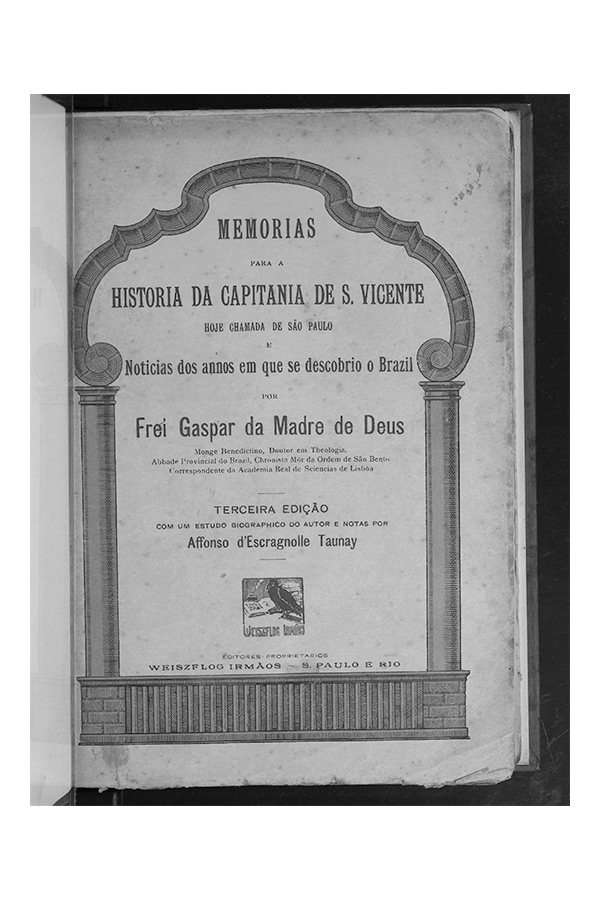 ebook memorias para a historia da capitania de S Vicente