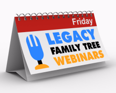 Legacy family tree webinars